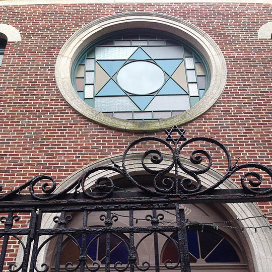 Star of David window