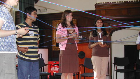 young people at interfaith event
