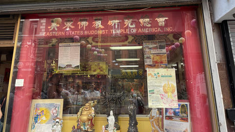 Buddhist Storefront in NYC