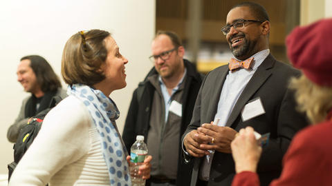 Participants at PP event