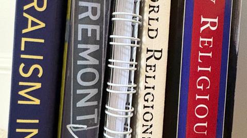 books on a shelf