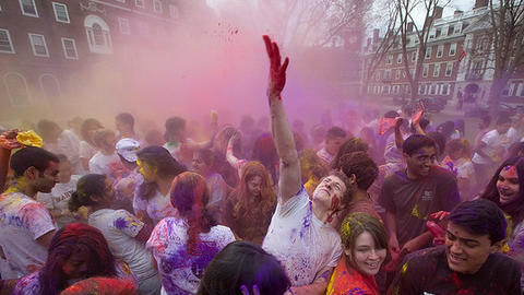 Holi at Harvard