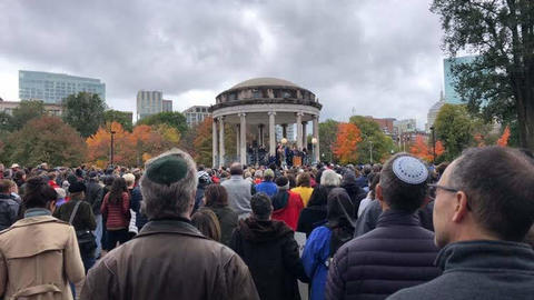 Vigil in Boston