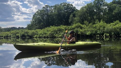 SBNR kayaking
