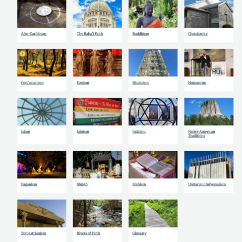 Screenshot Religions