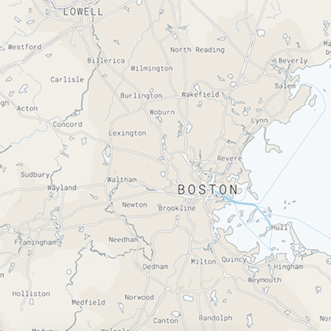 Map of Boston for Exploring